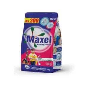 Maxel Washing Powder – 200 Rupees Pack – Multi-Enzyme Formula