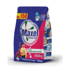 Maxel Washing Powder – 150 Rupees Pack – Multi-Enzyme Formula